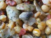 Receta revuelto garbanzos