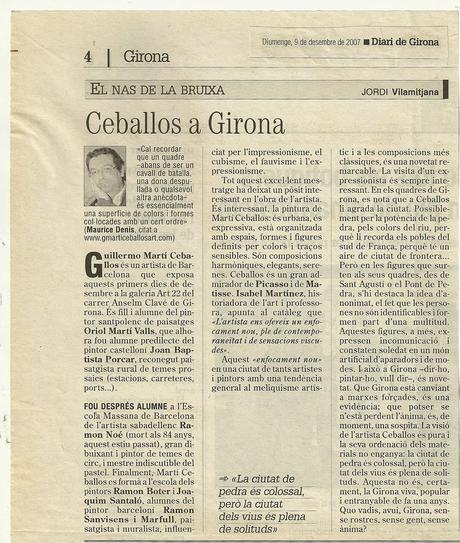 Jordi Vilamitjana: Ceballos en Girona