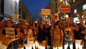 Manifestación contra la corrupción en Madrid / Jorge París