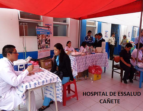 En Cañete: ESSALUD REALIZÓ CAMPAÑA DE DONACIÓN DE SANGRE…