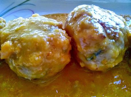 Albóndigas de Atún en Salsa.