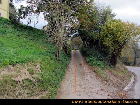 Ruta Olloniego Escobín: Desvío en el alto del Padrún, hacia el pico Boa