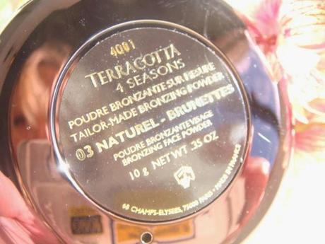 Terracotta Four Seasons de Guerlain 03 Naturel-Brunettes