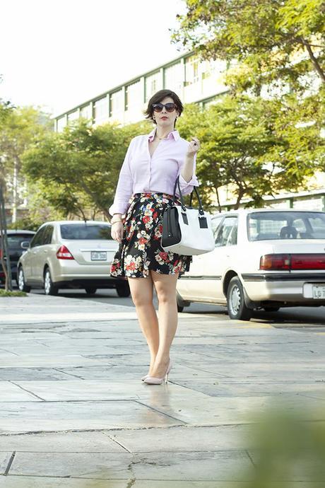 Mis Looks - La falda de flores