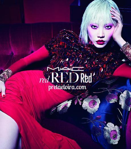 próxima colección de MAC; Red Red Red próxima colección de MAC; Red Red Red