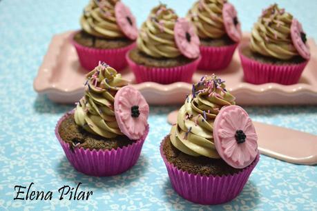 Cupcakes selva negra con Mon Chéri Cupcakes selva negra con Mon Chéri