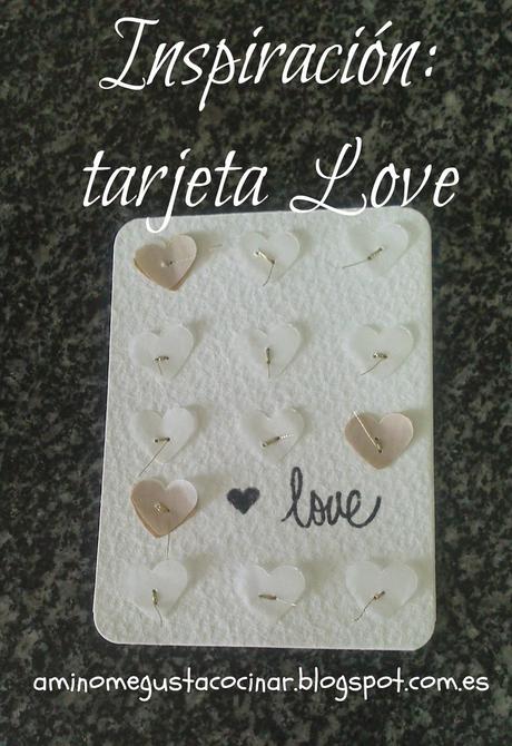 Inspiración: tarjeta Love