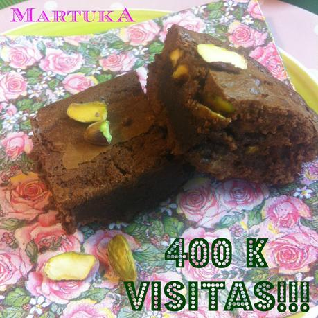 Brownie Intenso Con Pistachos
