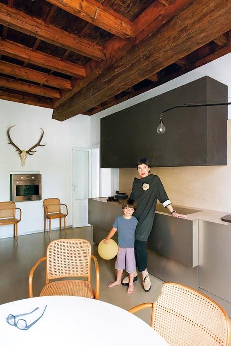 Cambio Moderno en Casa Rustica en Mantua