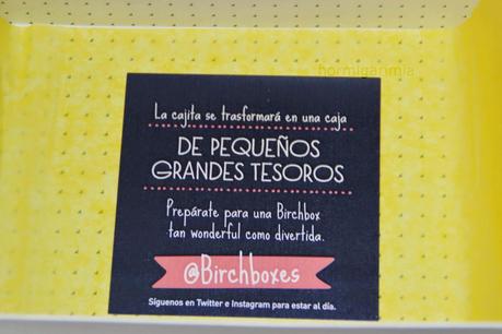 BIRCHBOX NOVIEMBRE. COZY AT HOME.