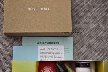 BIRCHBOX NOVIEMBRE. COZY AT HOME.