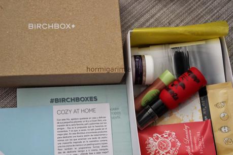 BIRCHBOX NOVIEMBRE. COZY AT HOME.
