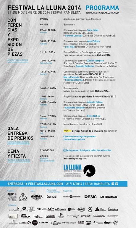 Llega La Lluna 2014, el festival de publicidad de la Comunidad Valenciana lalluna2