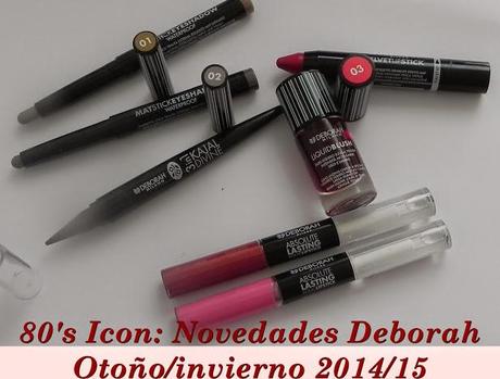 80's Icon: Novedades de maquillaje en Deborah Milano