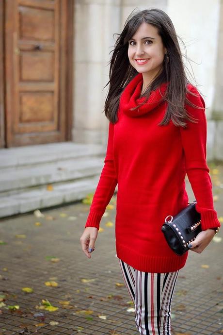 Pantalones y chaquetón: Zara/ Jersey: Forever 21/ Botines...