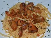 Tagliatelle Rovellons Sobrasada