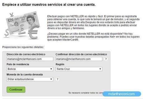 Guía Neteller Bolivia 2