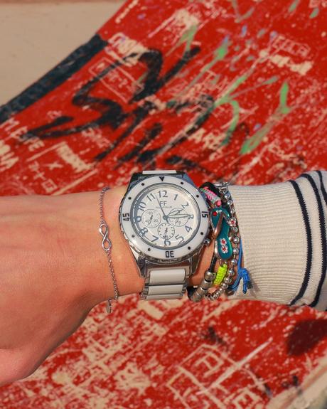 Trench + Rayas Marineras + Le Pliage