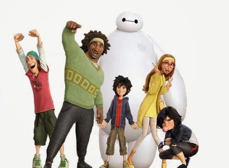 big hero 6 animacion clasicos disney seis grandes heroes personajes nuevo trailer characters baymax hiro hamada honey lemon fred zilla gogo 2014 2015