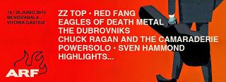 Azkena Rock Festival 2015: Eagles Of Death Metal, Powersolo, Sven Hammond...