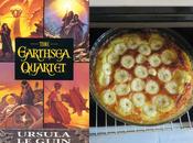 Viajando Ursula Guin fondo oscuro innombrable tranquilizándose después clafoutis plátano