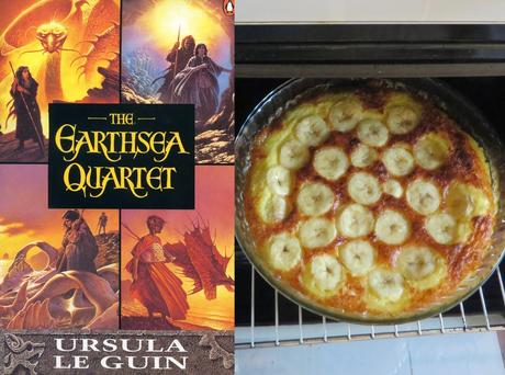 Viajando con Ursula le Guin al fondo oscuro de lo innombrable y tranquilizándose después con un clafoutis de plátano