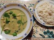 Pollo curry verde leche coco (Tom Kai) gran favorito cocina tailandesa