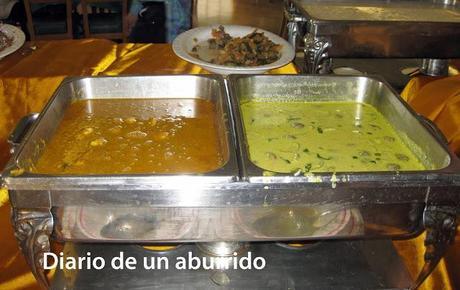 Pollo con curry verde y leche de coco (Tom Kha Kai) Un gran favorito de la cocina tailandesa