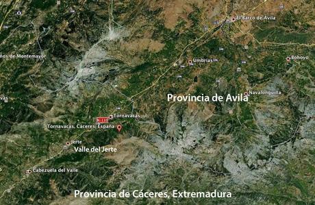 Los cerezos en flor del valle del Jerte