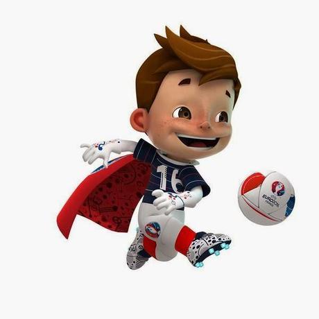 Niño con capa es la mascota de la Eurocopa 2016