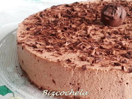 TARTA MOUSSE DE FERRERO ROCHER TARTA MOUSSE DE FERRERO ROCHER