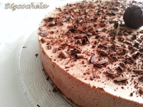 TARTA MOUSSE DE FERRERO ROCHER TARTA MOUSSE DE FERRERO ROCHER