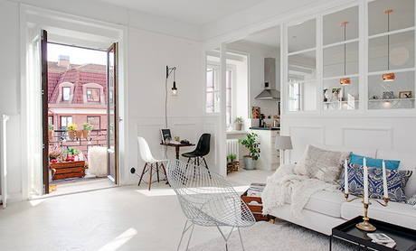 Un sofa perfecto y la cocina de ensueño. Gotemburgo esconde maravillas