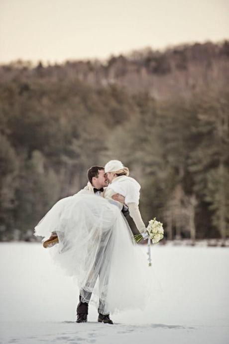 boda bajo la nieve