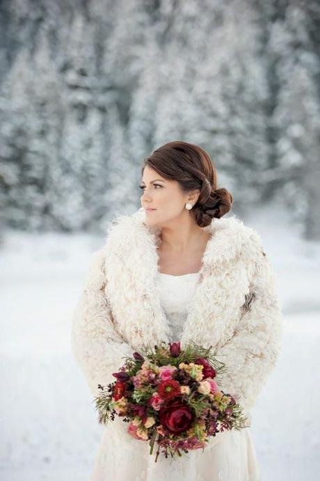 novia de nieve