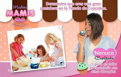 ¿Quieres aprender, junto a tu peque, a hacer cupcakes con Alma Obregón?