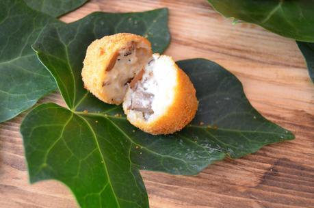 CROQUETAS DE SETAS Y TRUFA CROQUETAS DE SETAS Y TRUFA