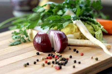 Verduras-alimentación saludable