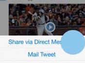 Twitter permite compartir Tweets Mensajes Directos