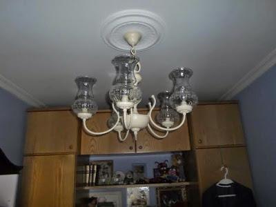 ♥ ♥ ♥ ANTES Y DESPUÉS DE UNA LÁMPARA DE TECHO