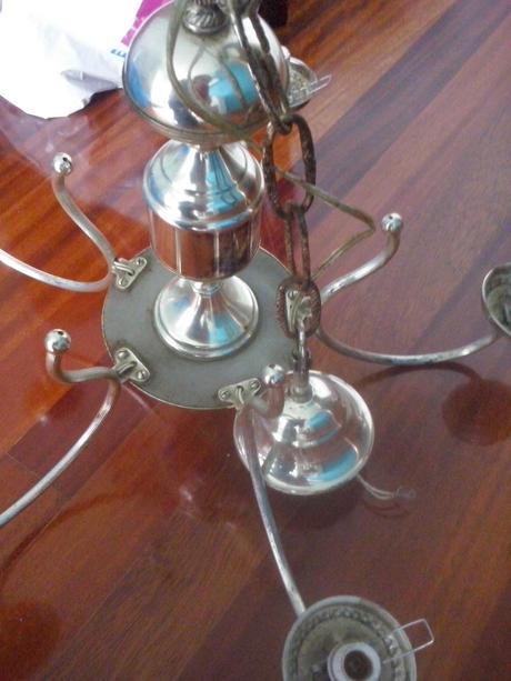 ♥ ♥ ♥ ANTES Y DESPUÉS DE UNA LÁMPARA DE TECHO