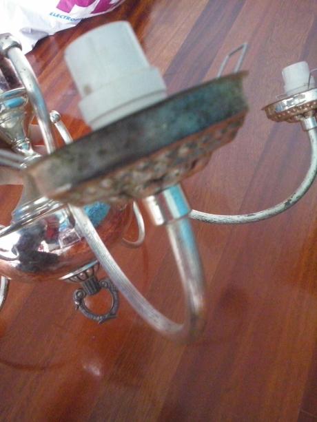 ♥ ♥ ♥ ANTES Y DESPUÉS DE UNA LÁMPARA DE TECHO