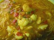 Sopa Marisco...Con Merluza Gambitas