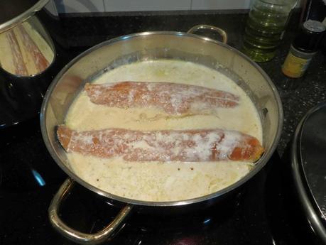 Salmón con Alcaparra y Nata