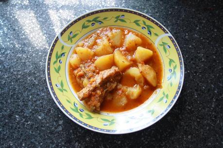 Costilla de Cerdo Con Patatas