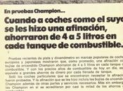 Revista selecciones reader's digest: bujías champion.
