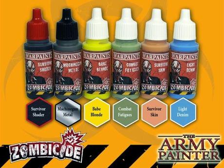 Pre-pedidos de The Army Painter:Rangefinger y Warpaints Zombicide Survivor Set