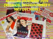 Revistas Diciembre 2014 (Regalos, Suscripciones viene)
