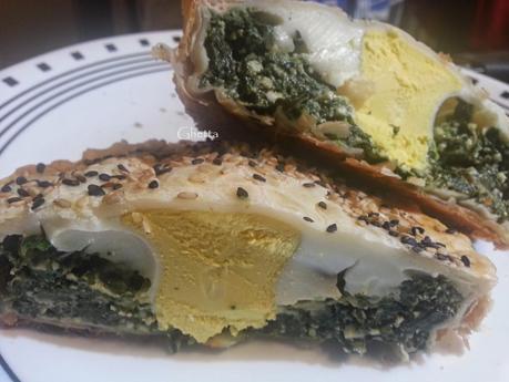 Mini tartas pascualinas con ricotta