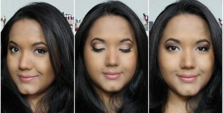 Maquillaje para la noche en tonos metalizados